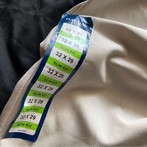 Mens HAGGAR slim fit pants - Picture 3 of 7